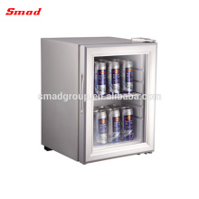 Mini Refrigerator Glass Door With Recessed Handle